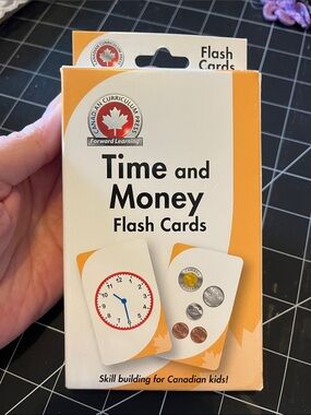 Time and Money Flash Cards - Canadian Curriculum Press